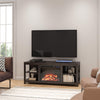 Melville Electric Fireplace Console TV Stand for TVs up to 74" - Espresso