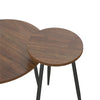 Morley 3 Pc Coffee Table and End Table Set - Walnut - N/A