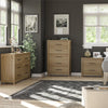 Augusta 6 Drawer Wide Dresser with Easy SwitchLock™ Assembly - Natural