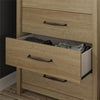 Augusta 5 Drawer Tall Dresser with Easy SwitchLock™ Assembly - Natural