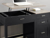 Carver Lift Top Desk - Black - N/A