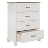 Hillview 4 Drawer Dresser, Magnolia Oak and Ironwood - Ivory Oak - N/A