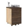 AX1 Mobile File Cabinet - Florence Walnut - N/A