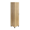 Lory 60" Tall Storage Cabinet - Natural