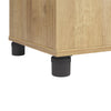 Lory 60" Tall Storage Cabinet - Natural
