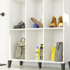 Flex Athletic Shoe Storage Cabinet for Boots & Tennis Shoes - White