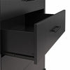 Lynnhaven Tall 5 Drawer Dresser - Black