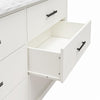 Lynnhaven Wide 6 Drawer Dresser - White