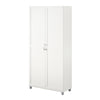 Lory Framed 36" Utility Cabinet, White - White