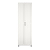 Lory Framed 24" Utility Cabinet, White - White