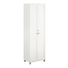 Lory Framed 24" Utility Cabinet - White
