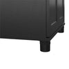Lory Framed Storage Cabinet with Drawer - Black