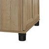 Lory Framed Storage Cabinet with Drawer - Natural