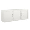 Lory Framed 54" Wall Cabinet - White