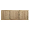 Lory Framed 54" Wall Cabinet - Natural