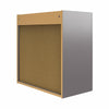 Camberly Framed 24" Wall Cabinet, Graphite Gray - Graphite Grey