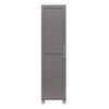 Camberly Framed 60" Tall Cabinet, Graphite Gray - Graphite Grey