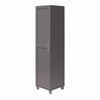 Camberly Framed 60" Tall Cabinet, Graphite Gray - Graphite Grey