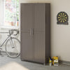 Camberly Framed 36" Utility Storage Cabinet, Graphite Gray - Graphite Grey