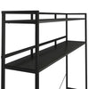Beverly Over-The-Bed Storage for Full and Full XL Beds - Black Oak