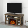 Wildwood Fireplace TV Stand for TVs up to 60" - Rustic Gray - N/A