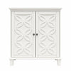 Celeste Double Door Accent Cabinet - White