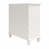 Celeste Accent Cabinet with Glass Doors - White