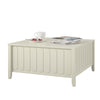 Her Majesty Lift Top Coffee Table, White - White