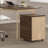 AX1 Mobile File Cabinet - Walnut - N/A