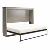 Full Size Daybed Wall Bed, Gray Oak - Gray Oak