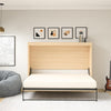 Full Size Daybed Wall Bed - Monterey Oak