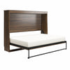 Full Size Daybed Wall Bed, Walnut - Columbia Walnut