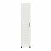 Loxley 16" Wide 1 Door Shiplap Cabinet - White