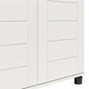 Loxley 36" Wide 2 Door Shiplap Cabinet - White
