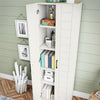 Loxley 24" Wide 2 Door Shiplap Cabinet - White