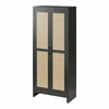 Wimberly Tall 2 Door Cabinet - Black Oak