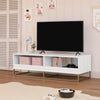 Charlie Kids TV Stand with Open Storage for TVs up to 60" - White