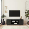 Greenwich TV Stand for TVs up to 65" - Black Oak