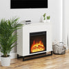 Ratcliff Electric Fireplace Mantel - White