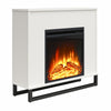 Ratcliff Electric Fireplace Mantel - White