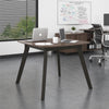AX1 Square Meeting Table - Florence Walnut