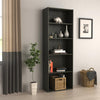 Tally 5 Shelf Bookcase, Black Oak - Black Oak - N/A