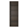 Tally 5 Shelf Bookcase - Medium Brown - N/A