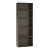 Tally 5 Shelf Bookcase - Medium Brown - N/A