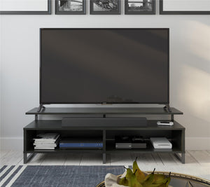 Whitby TV Stand for TVs up to 65" - Black Oak