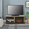Brookspoint Fireplace TV Stand for TVs up to 55", Golden Oak - Golden Oak - N/A
