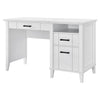 Hazelridge Lift-Top Desk, White - White - N/A