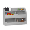 Mia Toy Storage Bookcase - Dove Gray - N/A