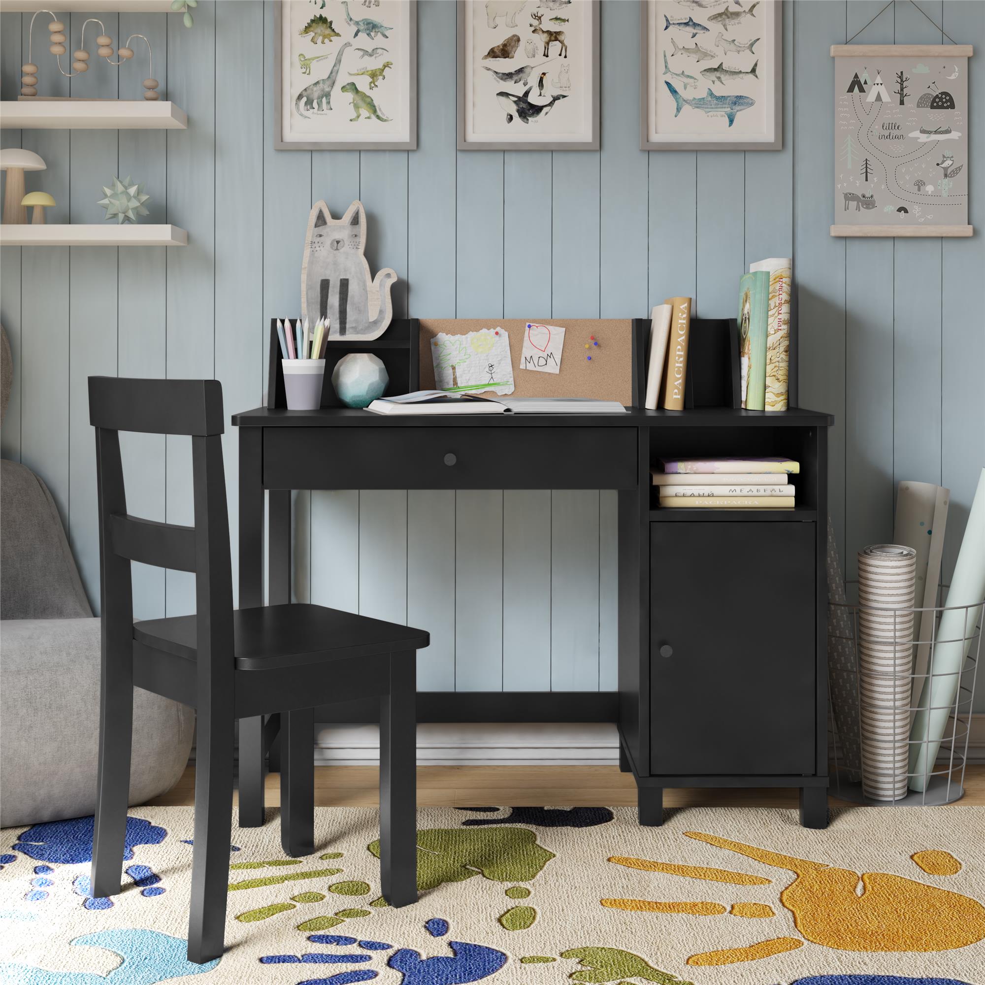 Abigail Kid's Desk with Chair – Ameriwood