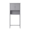 Franklin Over the Toilet Storage Cabinet, Gray - Gray - N/A